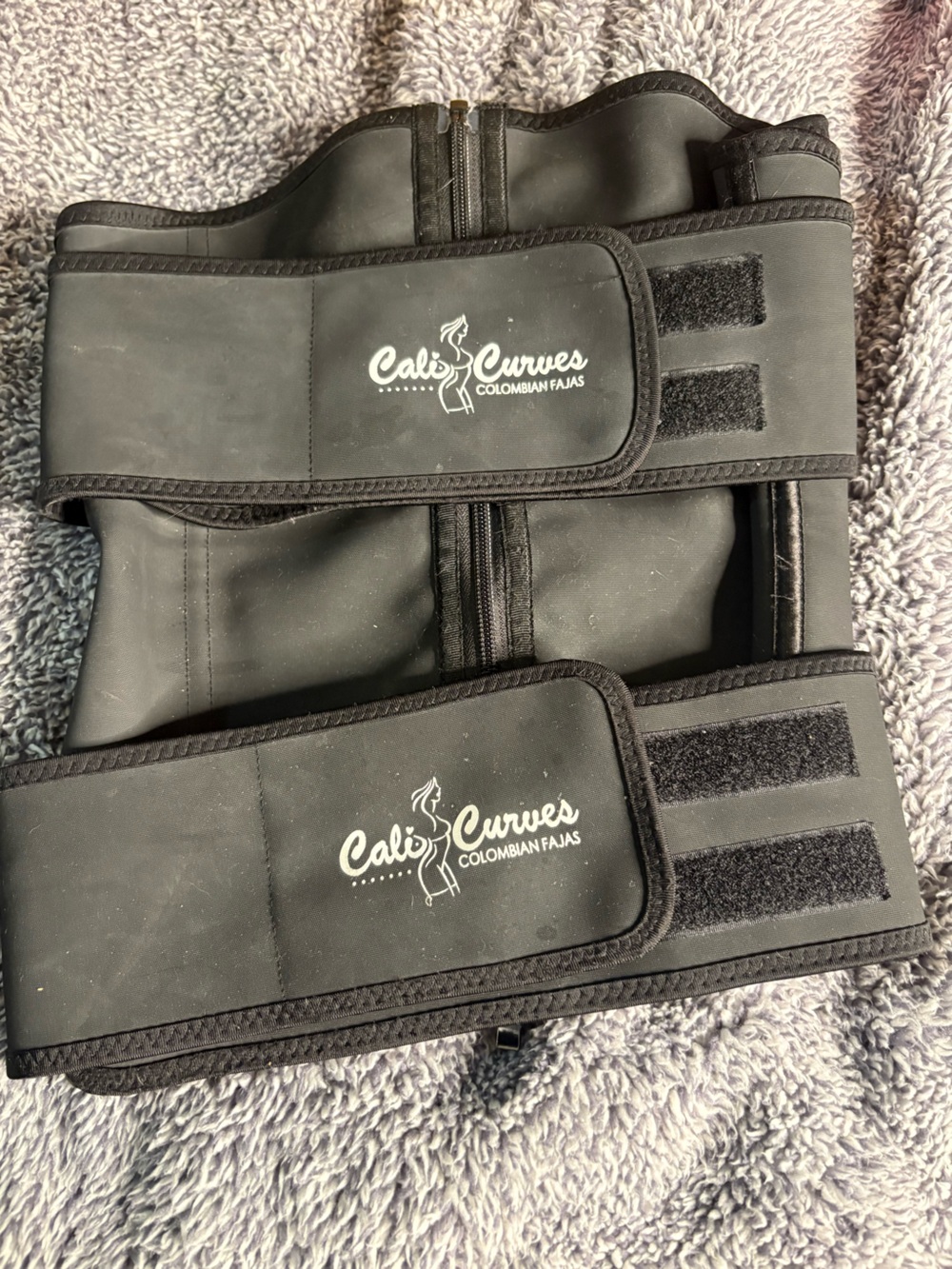Cali Curves Black Waist Trainer Faja - Cali Curves